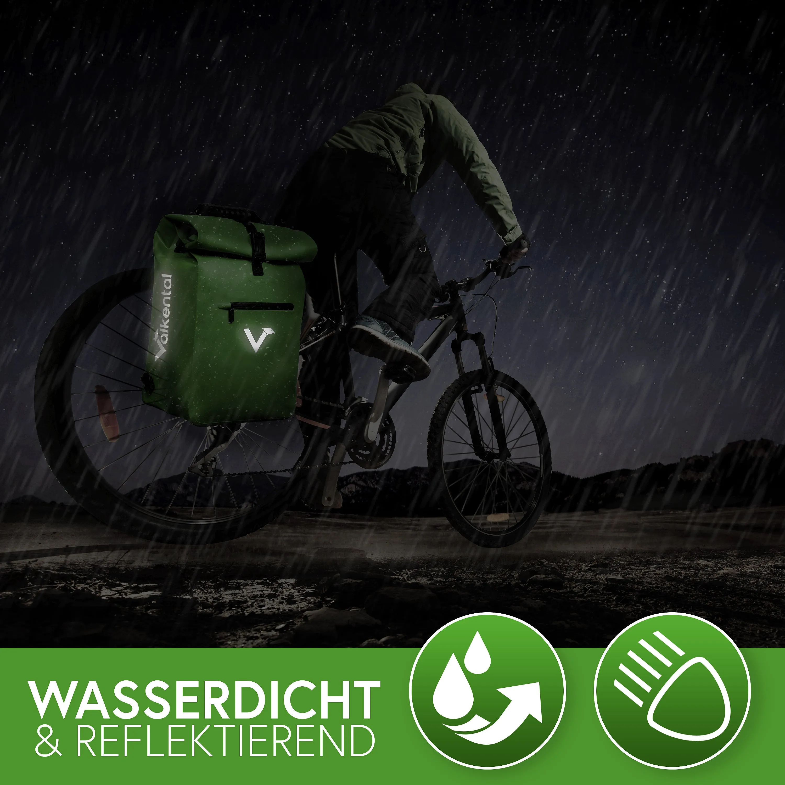 ValkOne 3in1 Fahrradtasche - perfekt für deinen Alltag! | Bundle