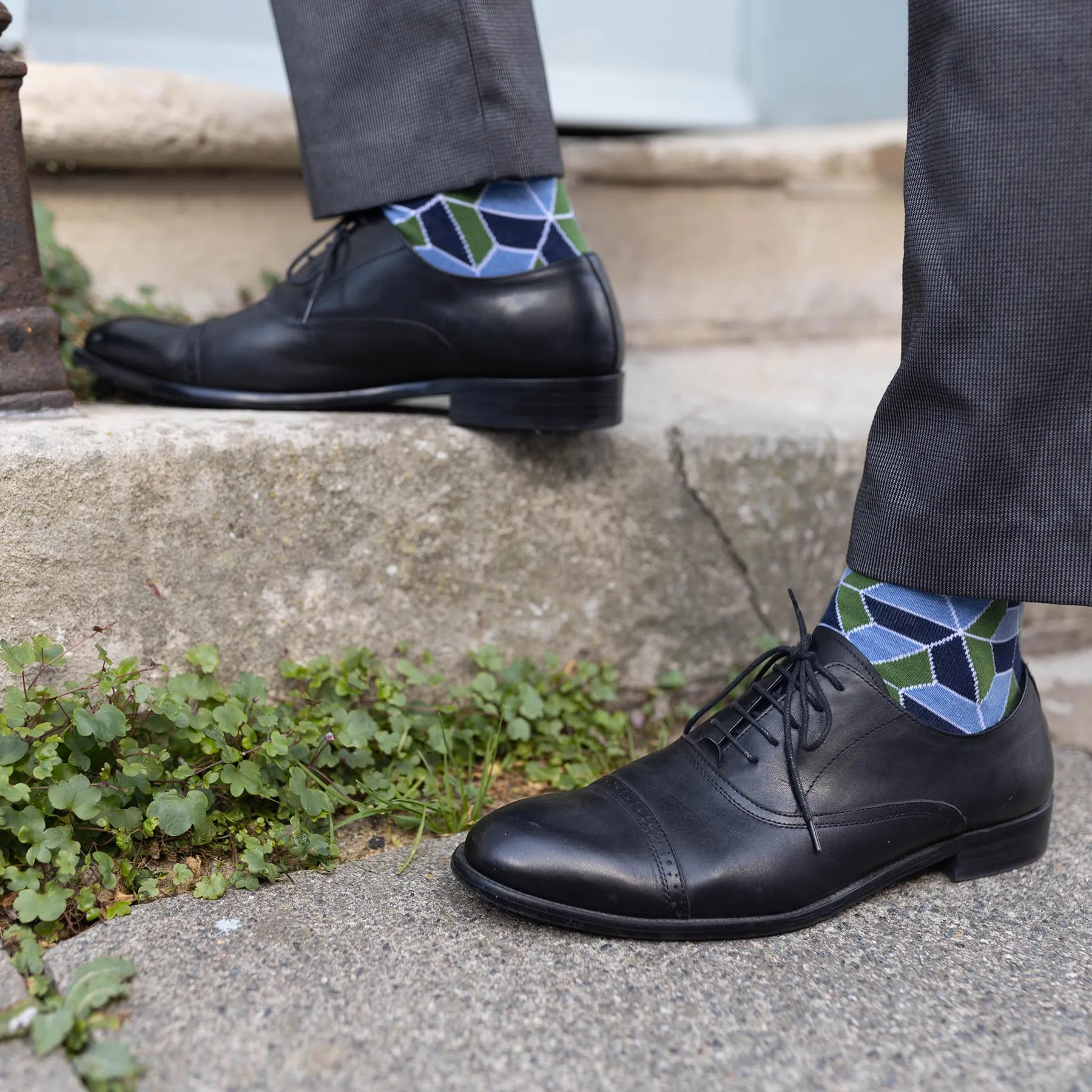 Vertex Men's Socks - Navy