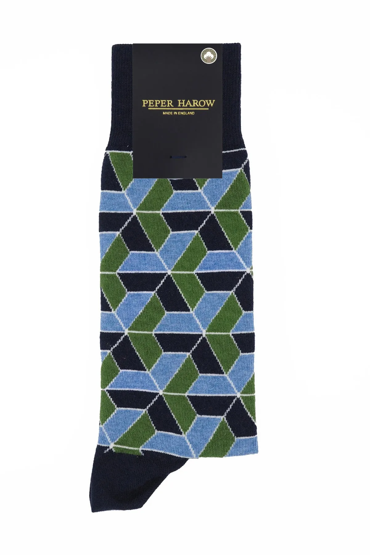 Vertex Men's Socks - Navy