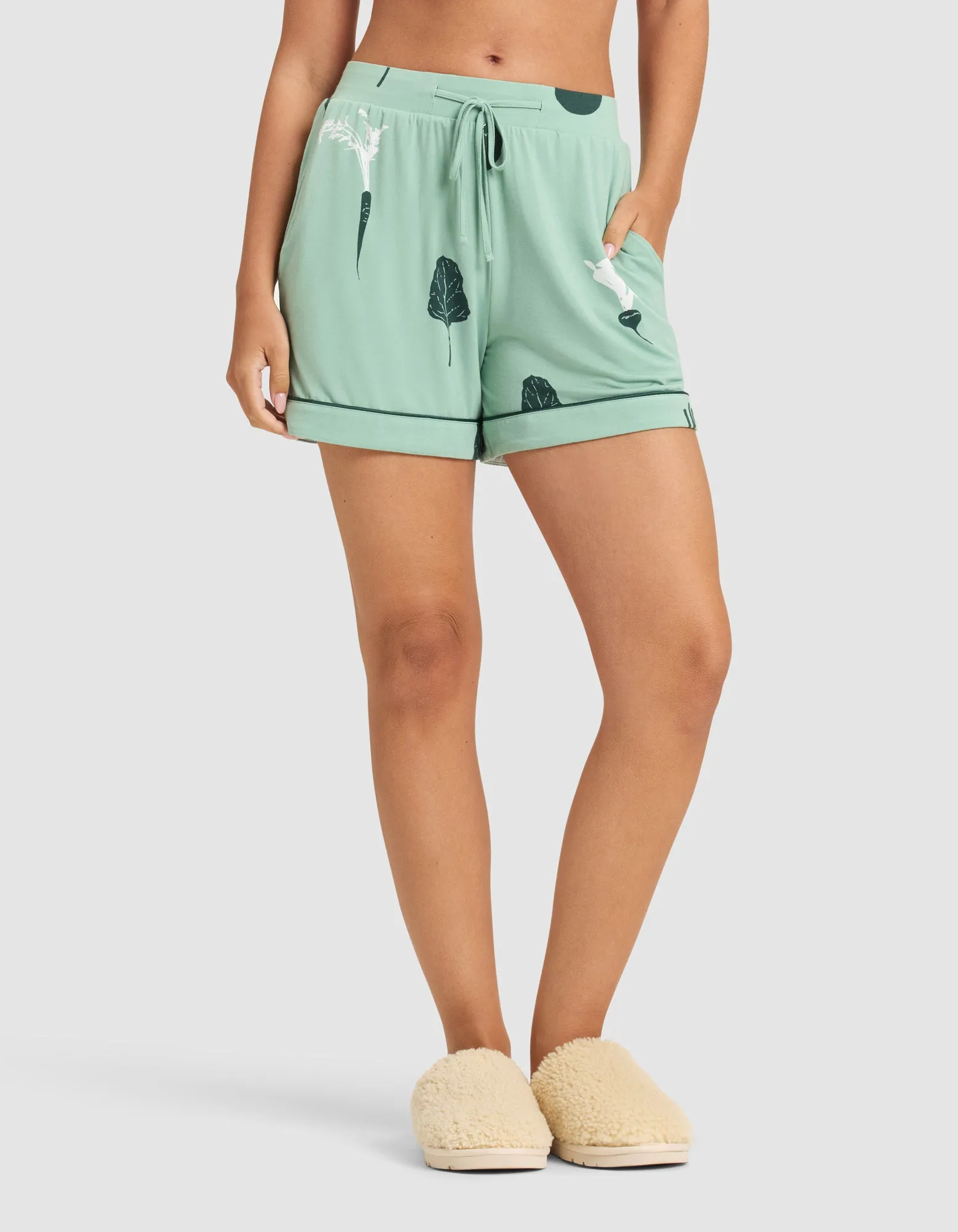 Women's Bamboo Stretch-Knit Pajama Short