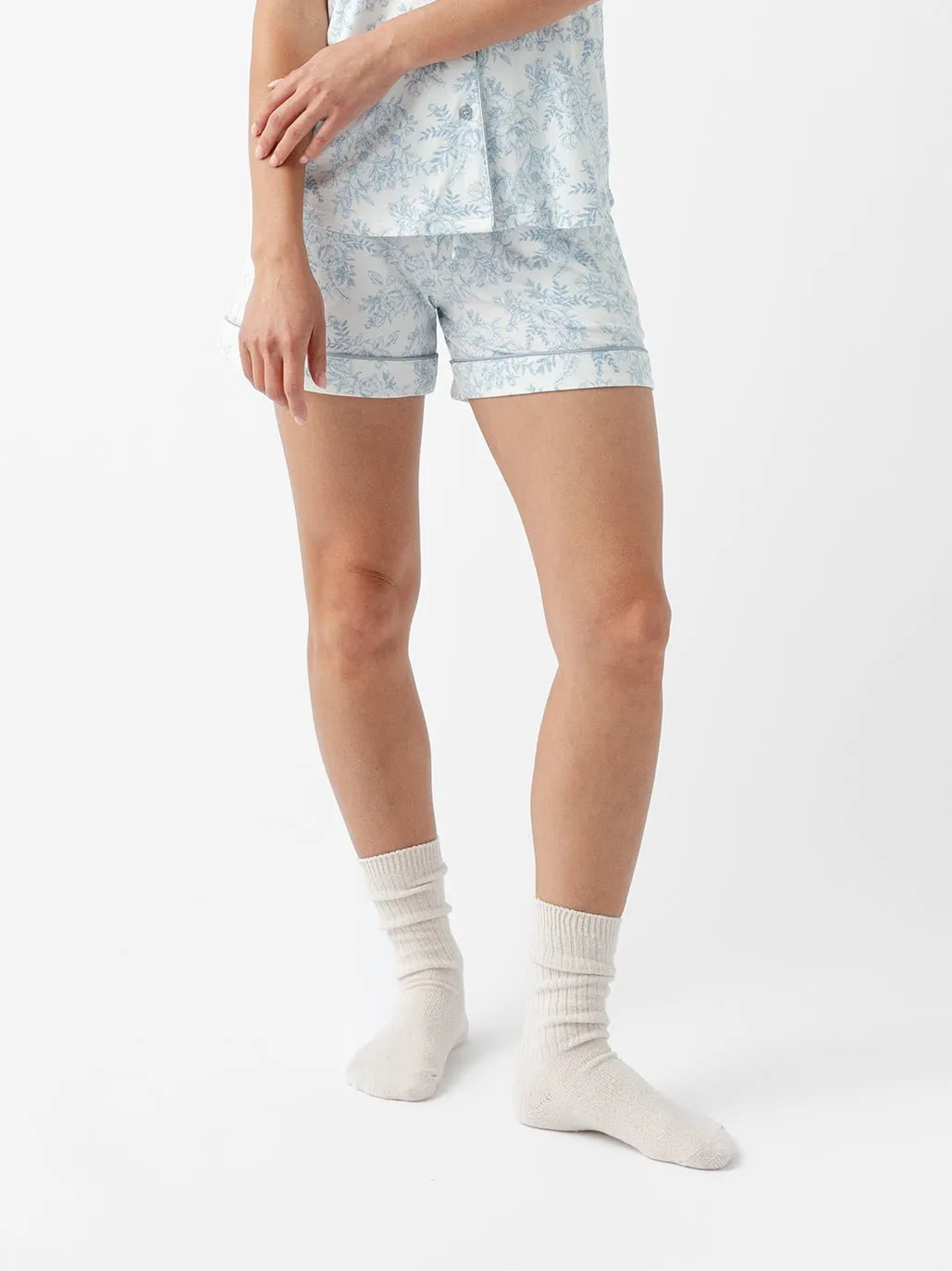 Women's Bamboo Stretch-Knit Pajama Short