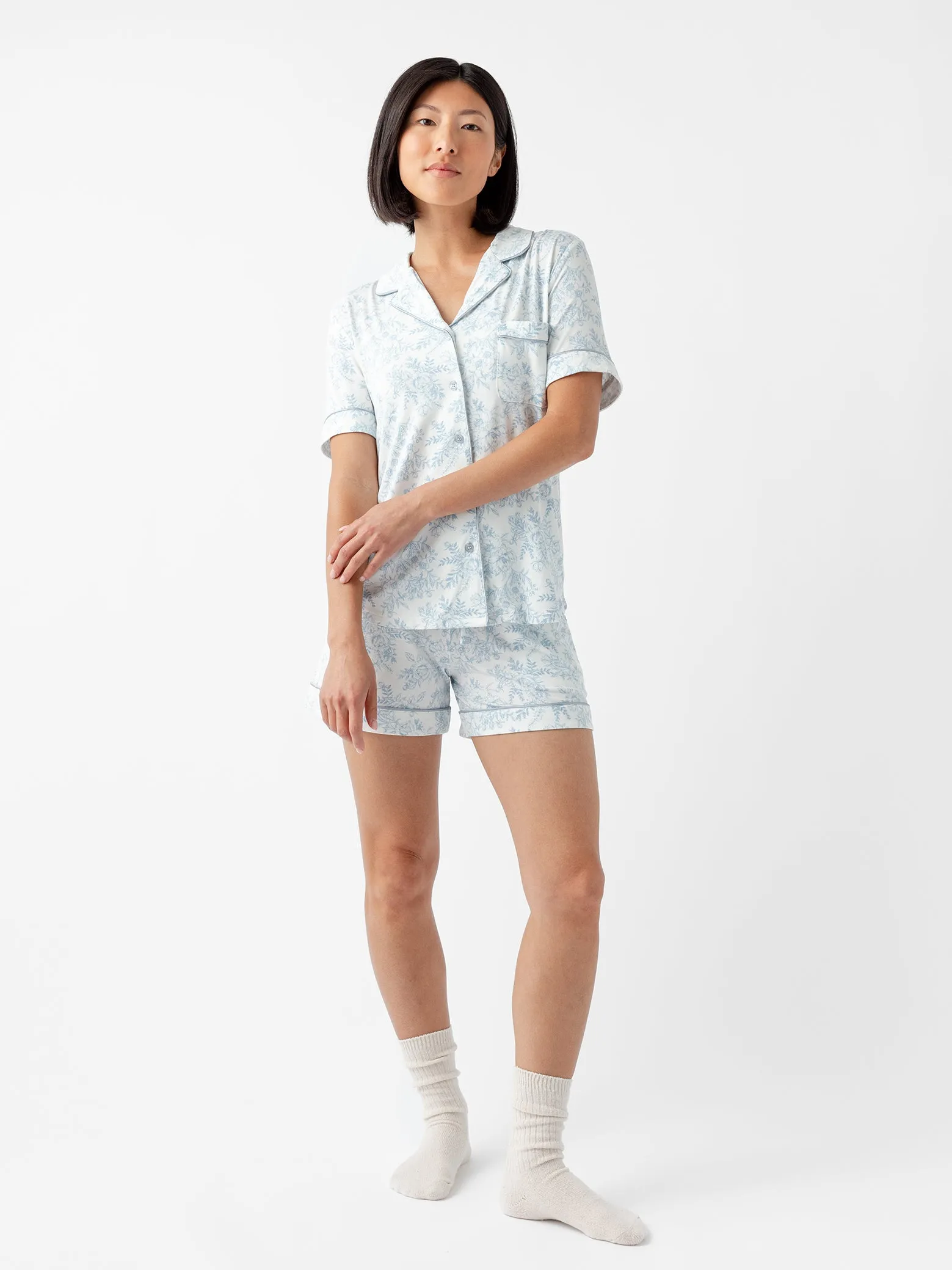 Women's Bamboo Stretch-Knit Pajama Short