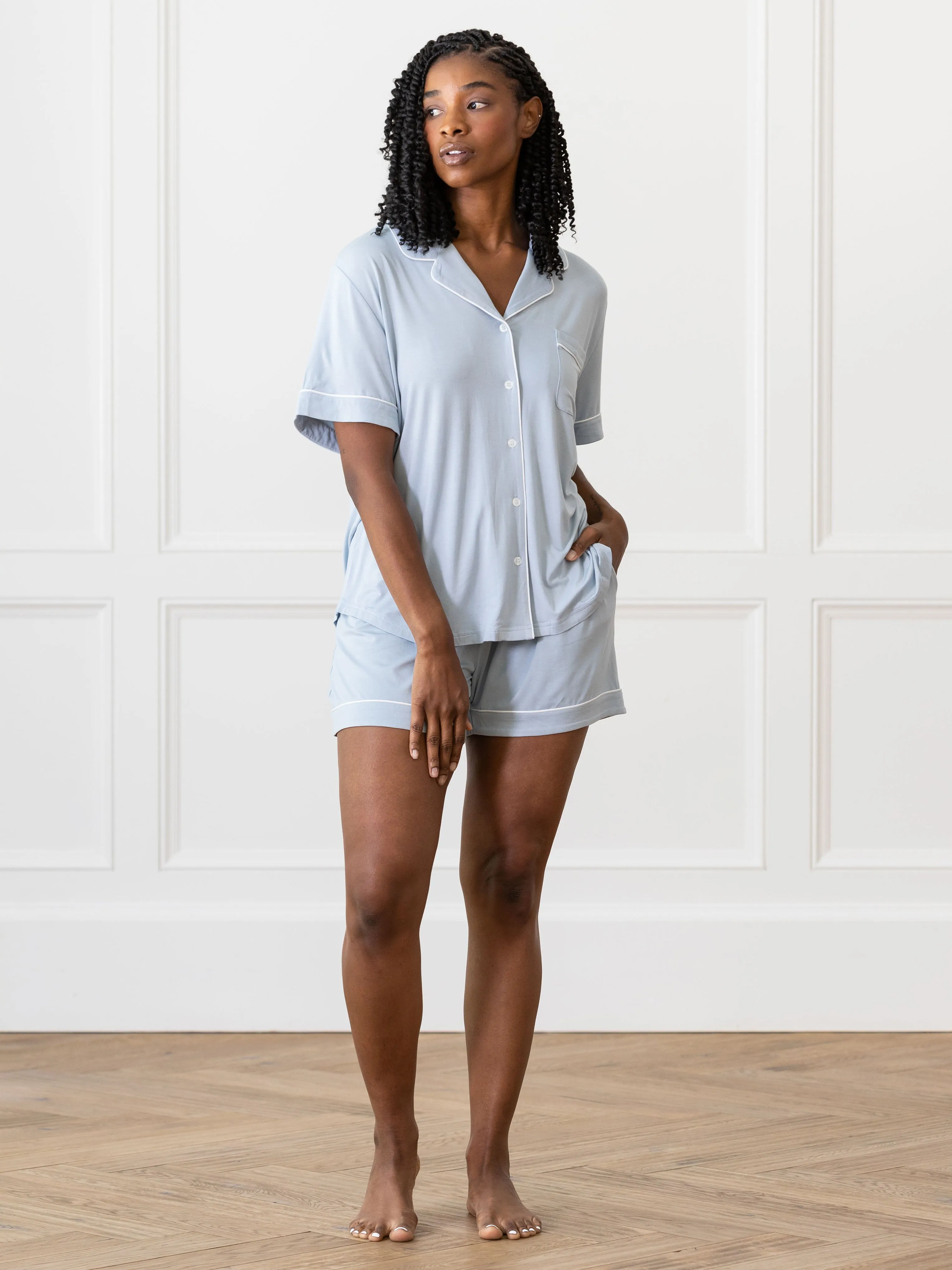 Women's Bamboo Stretch-Knit Pajama Short