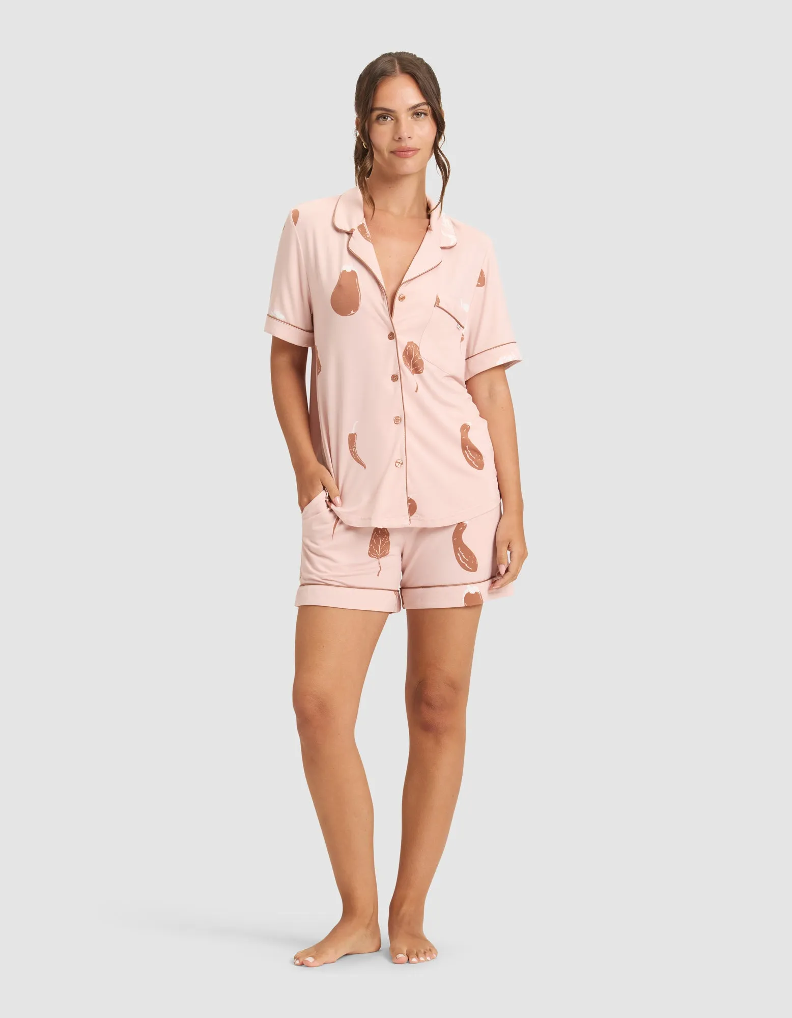 Women's Bamboo Stretch-Knit Pajama Short