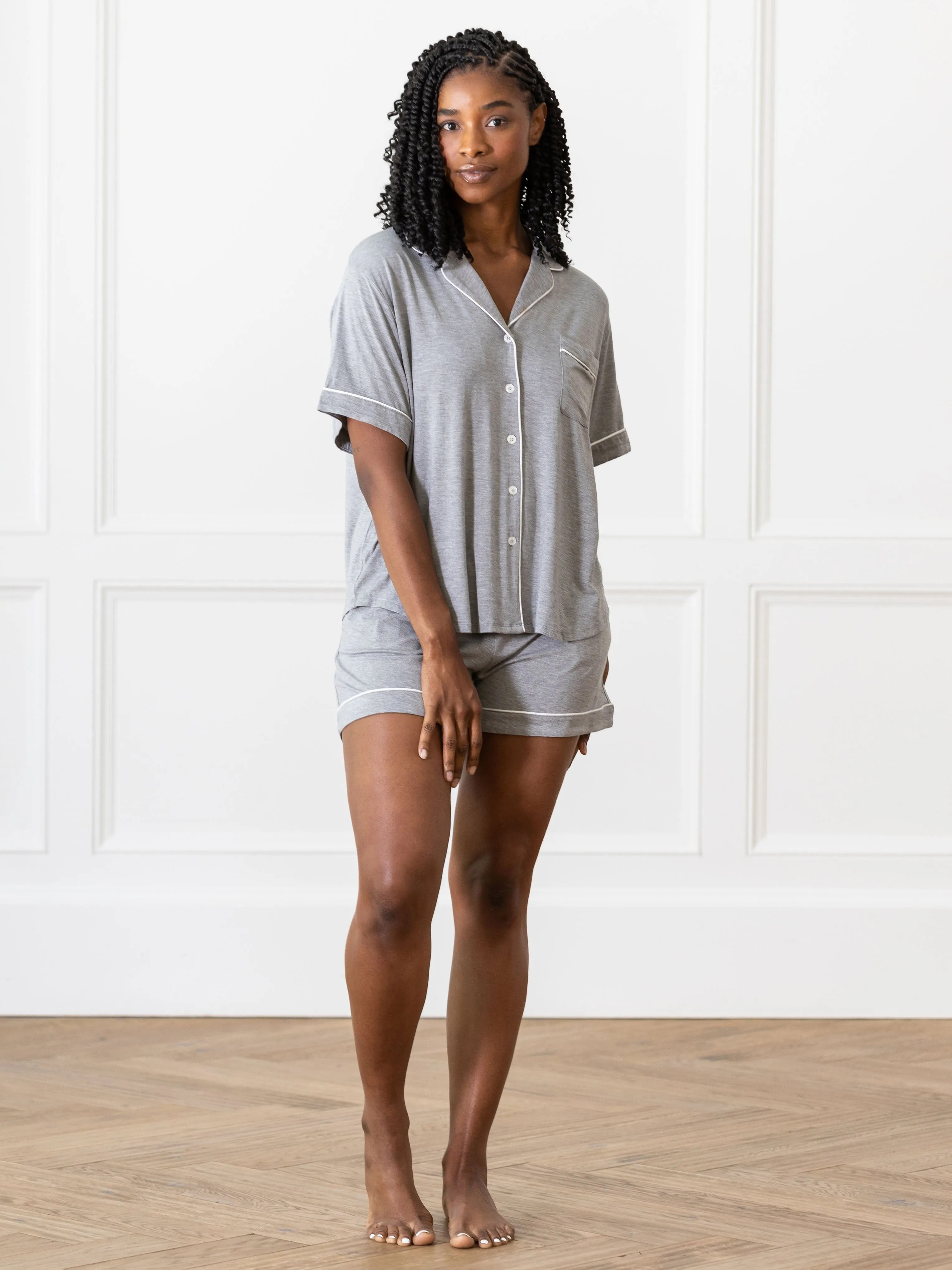 Women's Bamboo Stretch-Knit Pajama Short