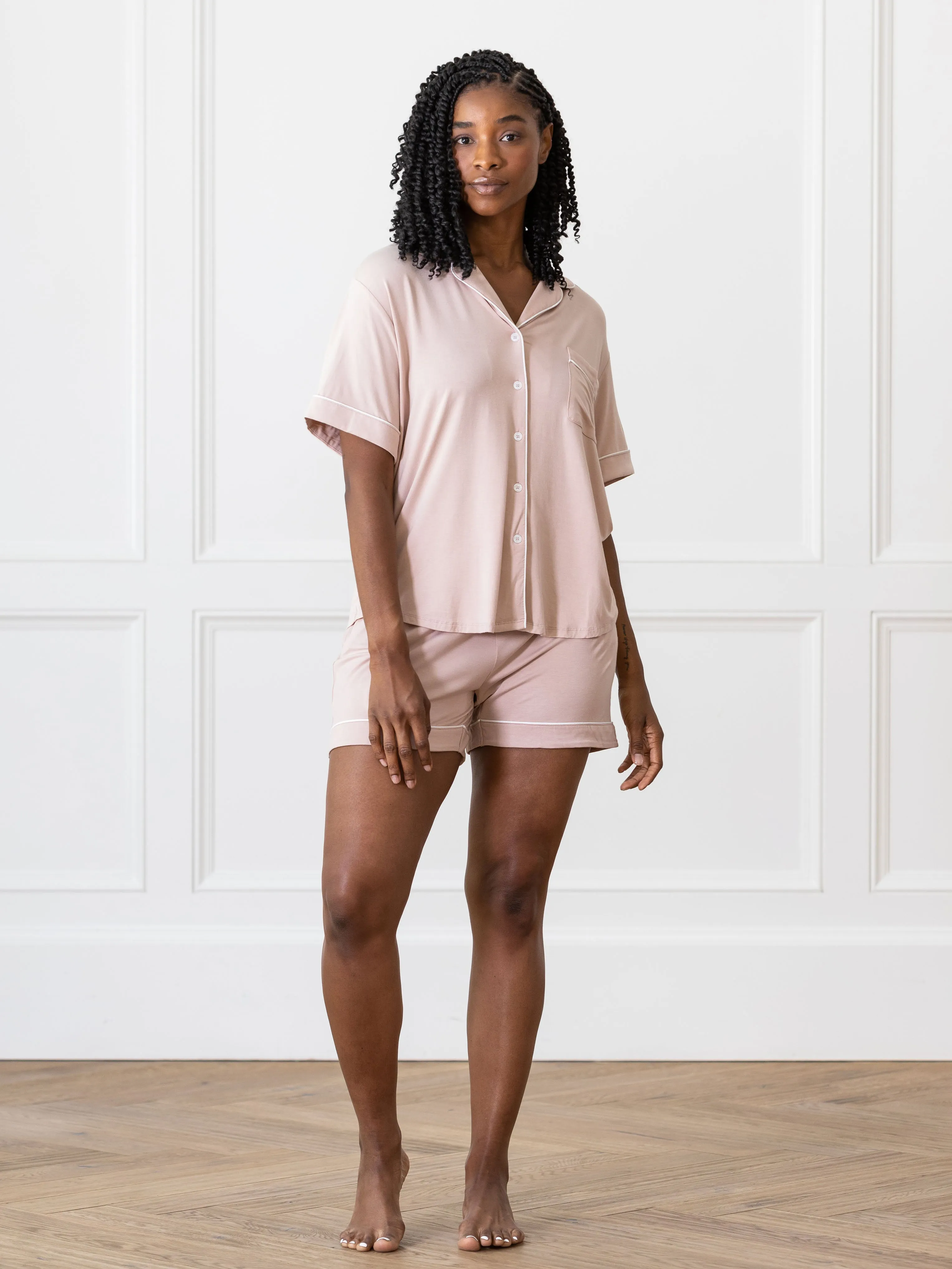 Women's Bamboo Stretch-Knit Pajama Short