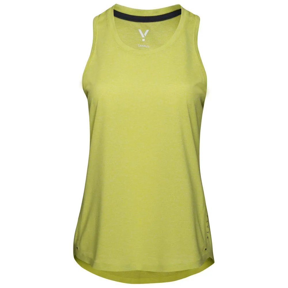 Womens Stellar Tech Singlet (Citron)